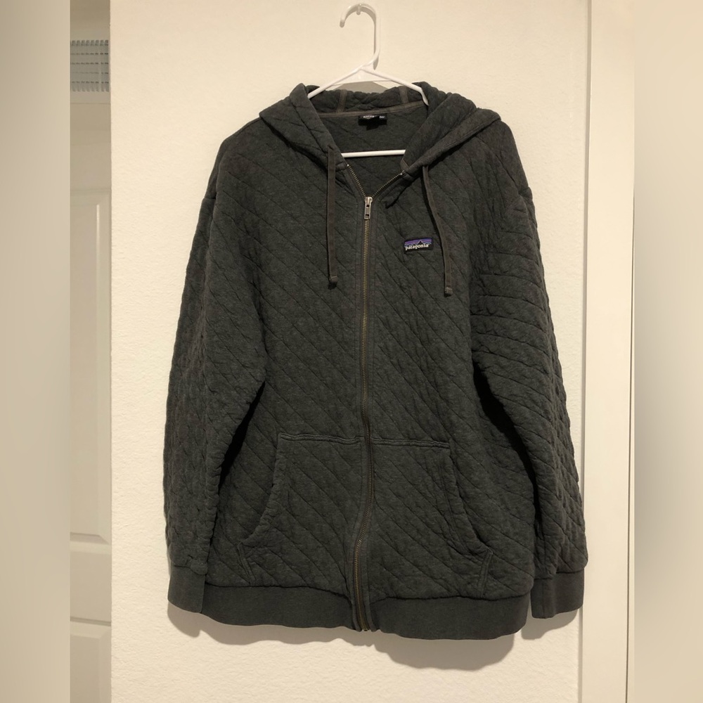 Patagonia Organic Cotton Quilt Full-Zip Hoodie - Men's Sz: XL